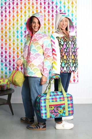 Bella Quilt Coat Hood | Expansion Pack | by Quilting Elissa (Paper Pattern) - Emmaline Bags Inc. - Sewing Patterns