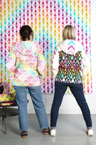 Bella Quilt Coat Hood | Expansion Pack | by Quilting Elissa (Paper Pattern) - Emmaline Bags Inc. - Sewing Patterns