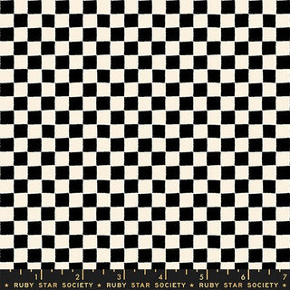 Black Block Print | 1-800-Calico by Ruby Star Society (¼ Yard) - Emmaline Bags Inc.-Fabric
