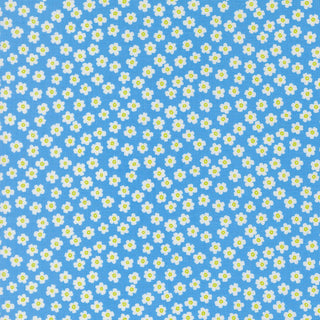 Blue My Mind Petal Power | True To Hue by Alli K Design (1/4 Yard) - Emmaline Bags Inc. - Fabric