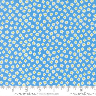 Blue My Mind Petal Power | True To Hue by Alli K Design (1/4 Yard) - Emmaline Bags Inc. - Fabric