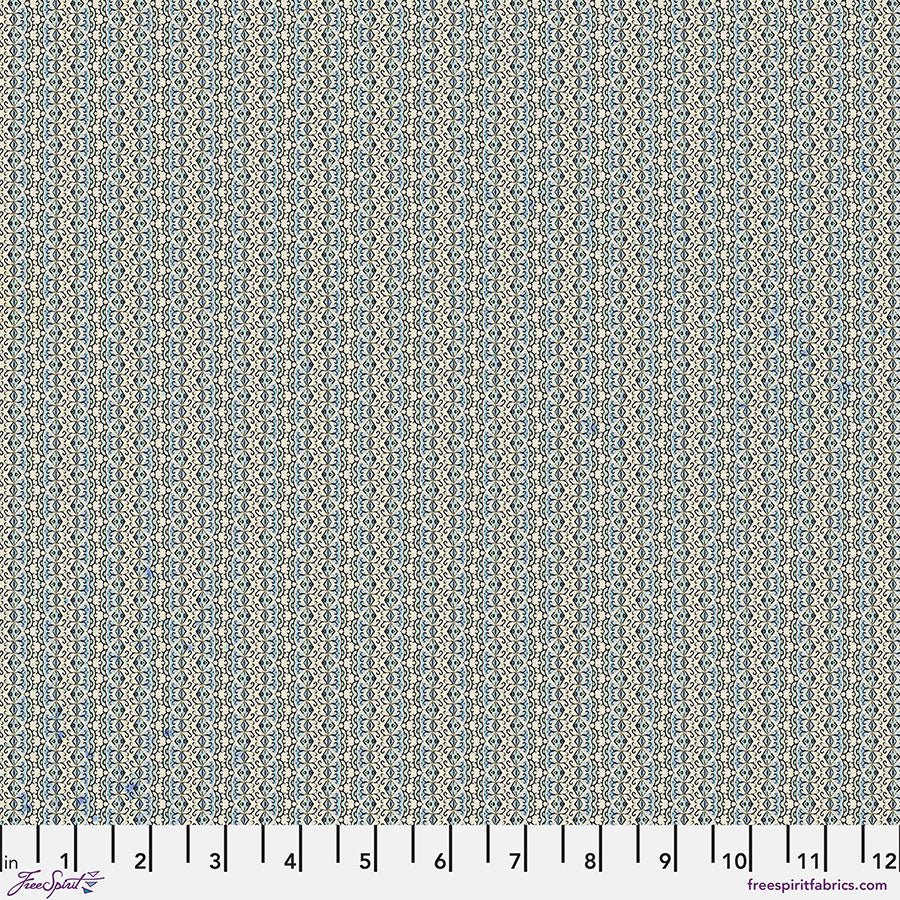 Blue Tiny Print // Tim Holtz Eclectic Elements - Palette - (1/4 yard ...