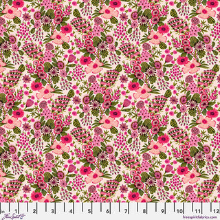 Blush Cottage Garden | Springtime Splendour by Kirsten Katz (¼ Yard) - Emmaline Bags Inc.-Fabric