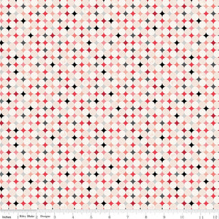 Blush Sparkle Dots | Barbie™ Vintage (1/4 Yard) - Emmaline Bags Inc. - Fabric