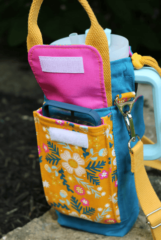 Brooke Bottle Holder by Love You Sew (Printed Paper Pattern) - Emmaline Bags Inc. - Sewing Patterns