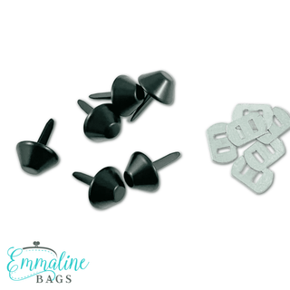 BUCKET Purse Feet: 3/4" (18 mm) (6 pack) - Emmaline Bags Inc. - Bag Hardware