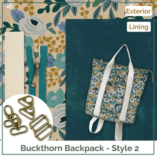 Buckthorn Backpack - Complete Bag Making Kit - Emmaline Bags Inc.