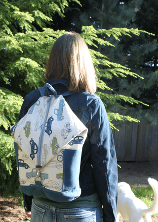 Bugsy Backpack by Sassafras Lane Designs - Emmaline Bags Inc.