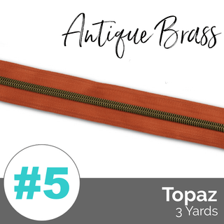 Bulk Zipper - *SIZE5* (DOES NOT INCLUDE SLIDERS/PULLS) - Emmaline Bags Inc. - Bag Zippers