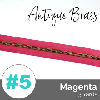 Bulk Zipper - *SIZE5* (DOES NOT INCLUDE SLIDERS/PULLS) - Emmaline Bags Inc. - Bag Zippers