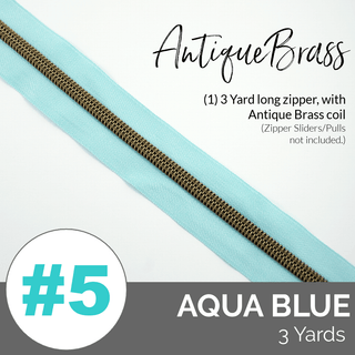 Bulk Zipper - *SIZE5* (DOES NOT INCLUDE SLIDERS/PULLS) - Emmaline Bags Inc. - Bag Zippers