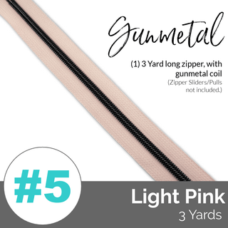 Bulk Zipper - *SIZE5* (DOES NOT INCLUDE SLIDERS/PULLS) - Emmaline Bags Inc. - Bag Zippers