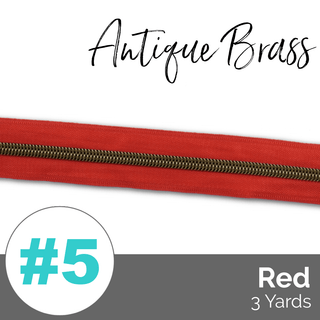 Bulk Zipper - *SIZE5* (DOES NOT INCLUDE SLIDERS/PULLS) - Emmaline Bags Inc. - Bag Zippers