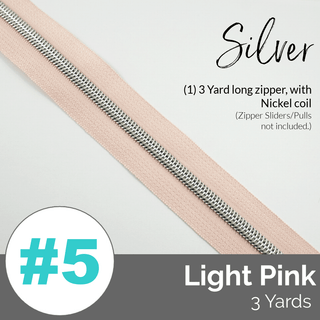 Bulk Zipper - *SIZE5* (DOES NOT INCLUDE SLIDERS/PULLS) - Emmaline Bags Inc. - Bag Zippers