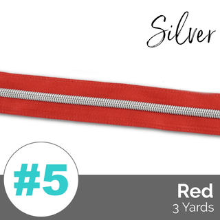 Bulk Zipper - *SIZE5* (DOES NOT INCLUDE SLIDERS/PULLS) - Emmaline Bags Inc. - Bag Zippers