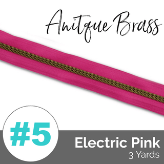 Bulk Zipper - *SIZE5* (DOES NOT INCLUDE SLIDERS/PULLS) - Emmaline Bags Inc. - Bag Zippers