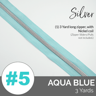 Bulk Zipper - *SIZE5* (DOES NOT INCLUDE SLIDERS/PULLS) - Emmaline Bags Inc. - Bag Zippers