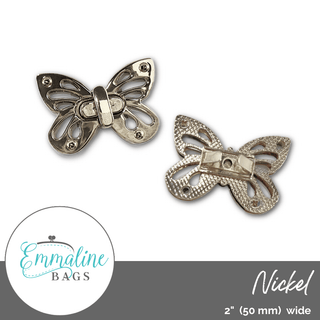 Butterfly Turn Lock - Emmaline Bags Inc.-Bag Hardware