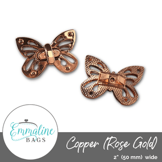 Butterfly Turn Lock - Emmaline Bags Inc.-Bag Hardware