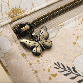 Butterfly | Zipper Sliders with Pulls | Size 5 (5 Pack) - Emmaline Bags Inc.-Bag Zippers