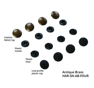 ByAnnie Tool - Free Snaps | Set of 4 | 3 Finishes - Emmaline Bags Inc. - Bag Hardware