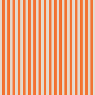 Cabana Stripe in Orange // Halloween by Rifle Paper Co (1/4 yard) - Emmaline Bags Inc.