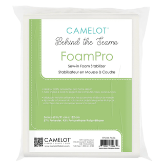 Camelot® Behind the Seams FoamPro | 1 Yd Precut (36" x 60") - Emmaline Bags Inc. - Interfacing & Specialty Fabric