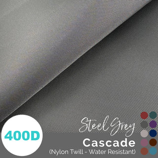 Cascade - WR Nylon Twill (400D) - (1/2 yd, 18" x 59" wide) - Emmaline Bags Inc.