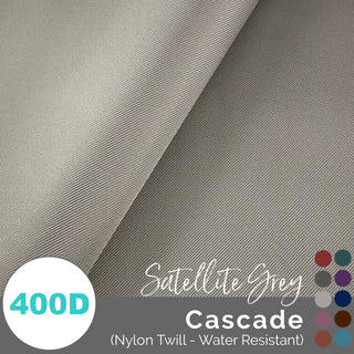 Cascade - WR Nylon Twill (400D) - (1/2 yd, 18" x 59" wide) - Emmaline Bags Inc.