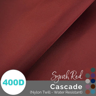 Cascade - WR Nylon Twill (400D) - (1/2 yd, 18" x 59" wide) - Emmaline Bags Inc.