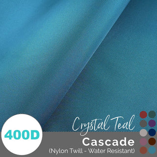 Cascade - WR Nylon Twill (400D) - (1/2 yd, 18" x 59" wide) - Emmaline Bags Inc.