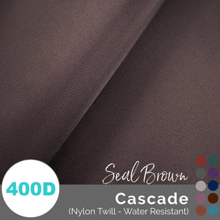 Cascade - WR Nylon Twill (400D) - (1/2 yd, 18" x 59" wide) - Emmaline Bags Inc.