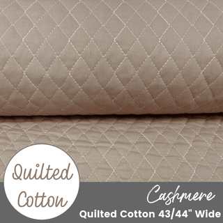 Cashmere | Quilted Cotton (by the ½ yard) - Emmaline Bags Inc.-Fabric
