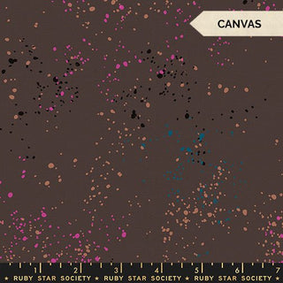 Caviar (Canvas) | Speckled Canvas by Ruby Star Society (1/4 Yard) - Emmaline Bags Inc. - Fabric
