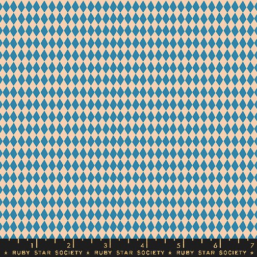 Chambray Harlequin // Geometry by Ruby Star Society (1/4 yard ...
