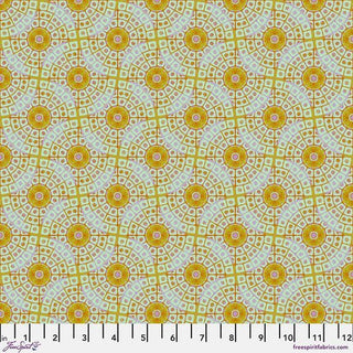 Chandelier Medium - Gold // Mosaic for Free Spirit (1/4 yard) - Emmaline Bags Inc.