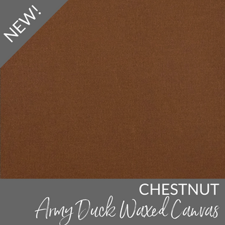 Army Duck Waxed Canvas - 13.5 oz/square yard - TexWax™ Finish