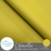 Citronella | Prairie Faux Leather™ | ½ Yard Precut (18" x 53")