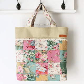Clara Tote Bag by Molly and Mama (Printed Paper Pattern) - Emmaline Bags Inc.