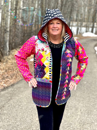 Class: Tamarack Jacket Workshop with Tracy Loyek of Purple KATZ Quilting • Saturday, May 23rd & May 24th, 2026 - Emmaline Bags Inc. - Class