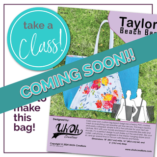 Class: Taylor Beach Bag - Saturday, March 22nd, 2025 - Emmaline Bags Inc.