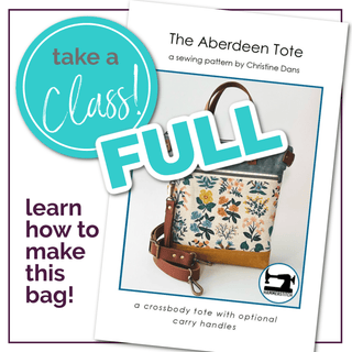 Class: The Aberdeen Tote by Hammerstitch - Friday, Nov 7th, 2025 - Emmaline Bags Inc. - Class