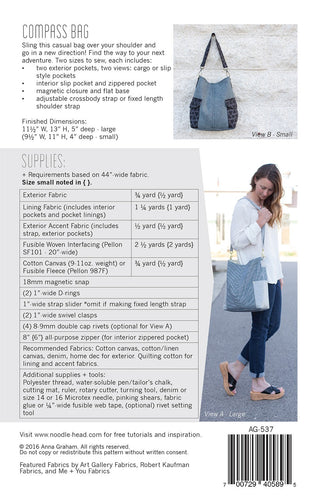 Class: The Compass Bag - Friday, January 31, 2025 - Emmaline Bags Inc.