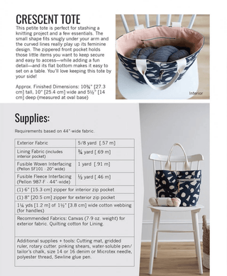Class: The Crescent Tote - Friday, October 16th, 2026 - Emmaline Bags Inc.-Class