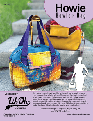 Class: The Howie Bowler Bag by UhOh Creations - Saturday, Nov 23, 2024 - Emmaline Bags Inc.