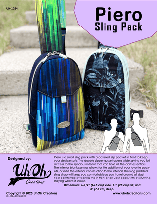 Class: The Piero Sling Pack by UhOh Creations - Saturday, March 21st, 2026 - Emmaline Bags Inc. - Class