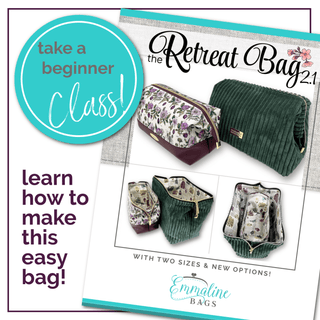Class: The Retreat Bag Beginner Class - Friday, August 28, 2026 - Emmaline Bags Inc. - Class