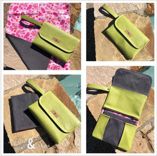 Cleanup Clutch by Linds Handmade (Printed Paper Pattern) - Emmaline Bags Inc. - Sewing Patterns