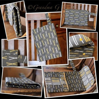 Cleanup Clutch by Linds Handmade (Printed Paper Pattern) - Emmaline Bags Inc. - Sewing Patterns