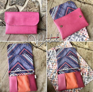 Cleanup Clutch by Linds Handmade (Printed Paper Pattern) - Emmaline Bags Inc. - Sewing Patterns